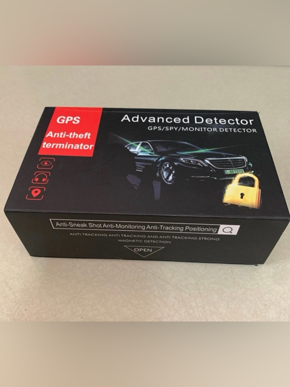 GPS Anti-theft Terminator Advanced Spy Anti GPS tracking Detector New